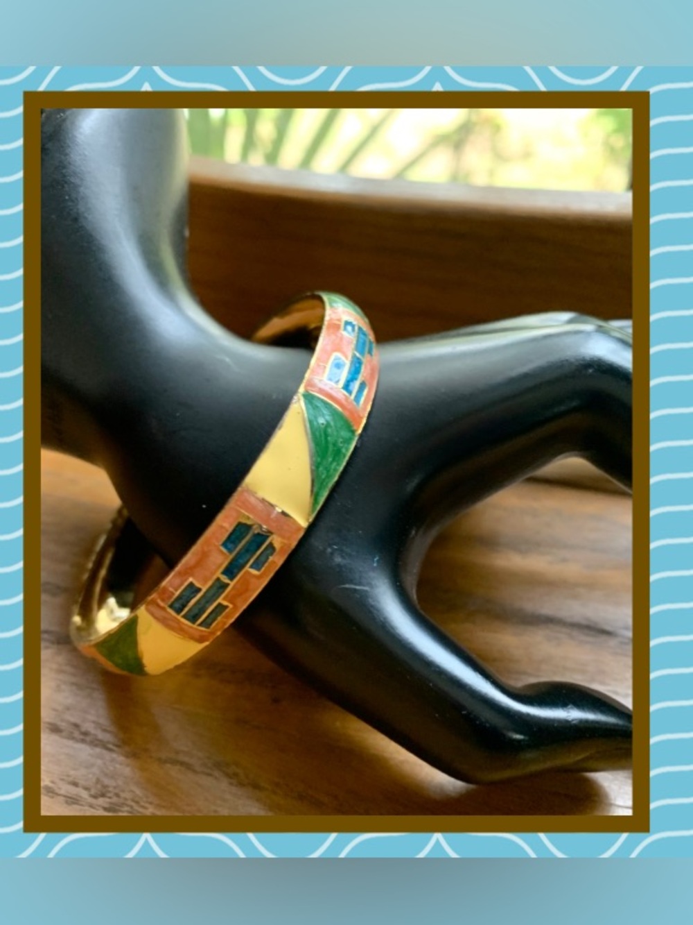 Vintage Cloisonné Bracelet